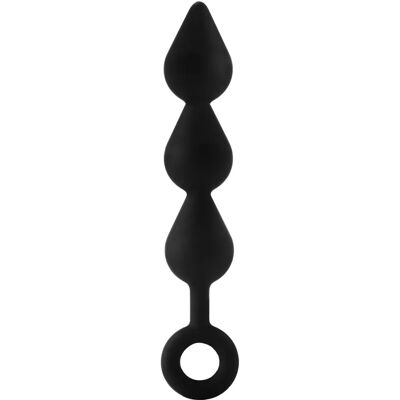 Dream Toys FANTASSTIC XL TRIPLE DROP PLUG NERO - Anal Plug Dream Toys FANTASSTIC XL TRIPLE DROP PLUG NERO - Anal Plug