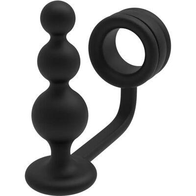 DREAMTOYS RAMROD 2-in-1 Piacere Doppio - Plug Anale e Anello per il Pene DREAMTOYS RAMROD 2-in-1 Piacere Doppio - Plug Anale e Anello per il Pene