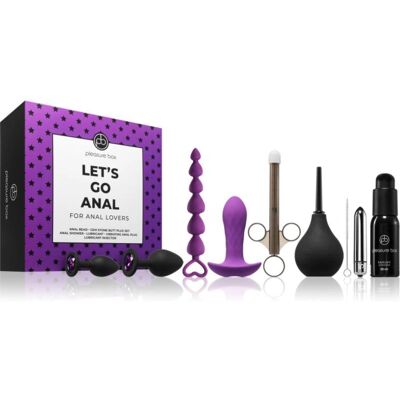Kit Erótico Let's Go Anal - Caja de Placer para Parejas Kit Erótico Let's Go Anal - Caja de Placer para Parejas