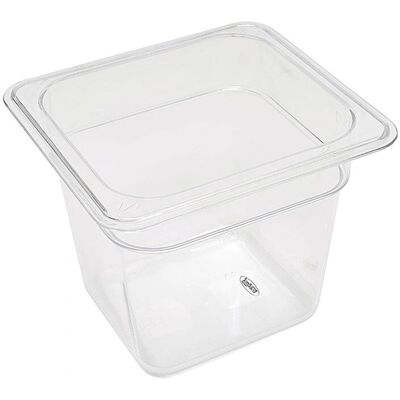 Maxima Gastronorm 1/6 GN Polycarbonate - Profondeur 15cm - 2,4L Maxima Gastronorm 1/6 GN Polycarbonate - Profondeur 15cm - 2,4L