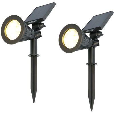 HOFTRONIC Model Bend PIR Zonne-energie LED Tuinspot - Zonne-energie, Bewegingssensor tot 8 meter, Meerdere verlichtingsstanden, Warm wit 3000K licht HOFTRONIC Model Bend PIR Zonne-energie LED Tuinspot - Zonne-energie, Bewegingssensor tot 8 meter, Meerdere verlichtingsstanden, Warm wit 3000K licht