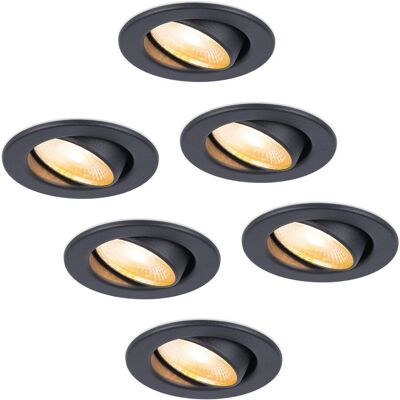 HOFTRONIC Malta 6x LED Einbaustrahler - IP44 - 5W - Warmweiß HOFTRONIC Malta 6x LED Einbaustrahler - IP44 - 5W - Warmweiß