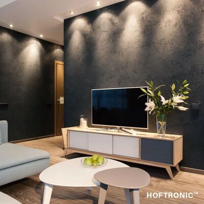 HOFTRONIC Dimmbarer LED Einbaustrahler Oslo 5W Schwarz - LED Recessed Spotlight HOFTRONIC Dimmbarer LED Einbaustrahler Oslo 5W Schwarz - LED Recessed Spotlight