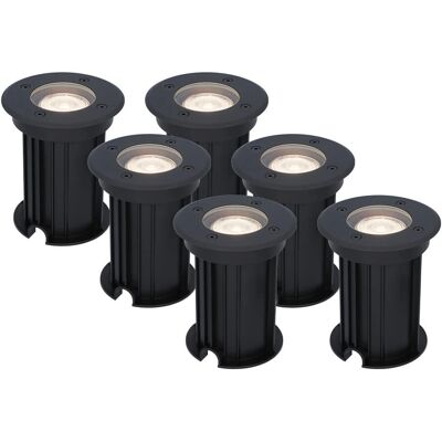 HOFTRONIC - Maisy LED Grondspot - 6-pack - IP67 Waterdicht HOFTRONIC - Maisy LED Grondspot - 6-pack - IP67 Waterdicht