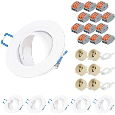 HOFTRONIC HOFTRONIC GU10 Einbauspot-Set - Inbouwspot armaturen HOFTRONIC HOFTRONIC GU10 Einbauspot-Set - Inbouwspot armaturen