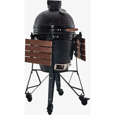 The Bastard Medium Compleet - Kamado-Grill - Schwarz The Bastard Medium Compleet - Kamado-Grill - Schwarz
