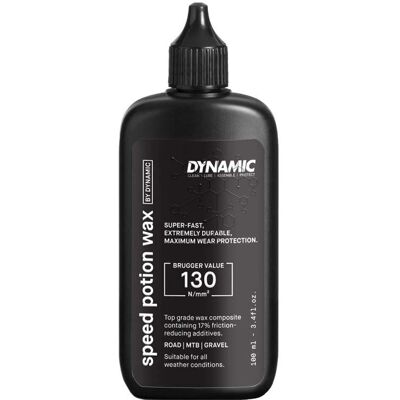Dynamic Bike Care Cire Dynamic Speed Potion 100 ml - Lubrifiant pour chaîne de vélo - Publicité Dynamic Bike Care Cire Dynamic Speed Potion 100 ml - Lubrifiant pour chaîne de vélo - Publicité