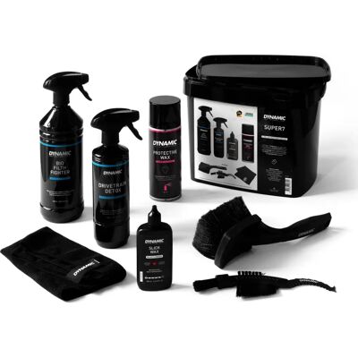 Dynamic Bike Care Box - Fahrradpflege-Set für Rennrad, Gravel, MTB, E-Bike Dynamic Bike Care Box - Fahrradpflege-Set für Rennrad, Gravel, MTB, E-Bike