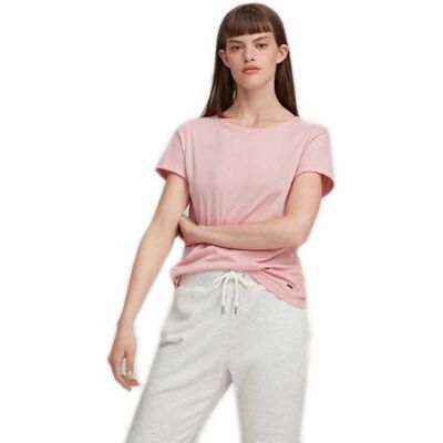 O'Neill Rosa L Kortärmad Rundhals T-Shirt - T-Shirt O'Neill Rosa L Kortärmad Rundhals T-Shirt - T-Shirt