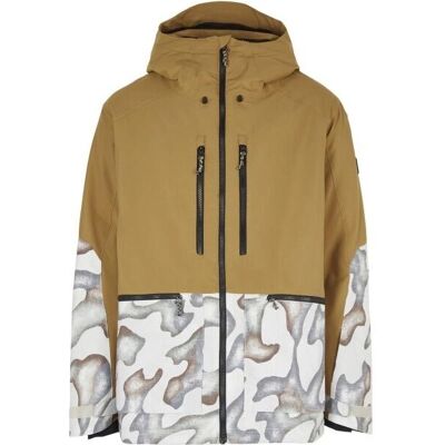 Geaca Texture de O'Neill - Rezistentă la apă și respirabilă pentru schi și snowboard Geaca Texture de O'Neill - Rezistentă la apă și respirabilă pentru schi și snowboard