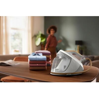 Philips PSG7040/10 - Or, Blanc - Fer à vapeur - Publicité Philips PSG7040/10 - Or, Blanc - Fer à vapeur - Publicité