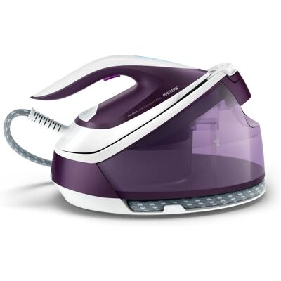 Philips GC7930/31 Dampfbügeleisenstation - 2400 W, 1,5 L, SteamGlide Plus, Lila & Weiß Philips GC7930/31 Dampfbügeleisenstation - 2400 W, 1,5 L, SteamGlide Plus, Lila & Weiß