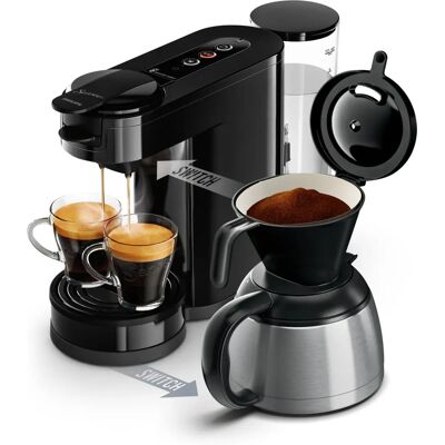 PHILIPS HD6592/65 - Negro, Acero inoxidable - Cafetera PHILIPS HD6592/65 - Negro, Acero inoxidable - Cafetera