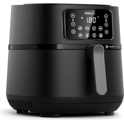 Philips HD9285/90 - Schwarz, Silber - Heißluftfritteuse Philips HD9285/90 - Schwarz, Silber - Heißluftfritteuse