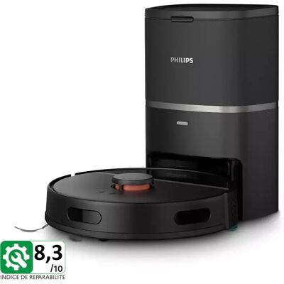 Philips XU3100/01 - Zwart, Metalen - Robotstofzuiger en dweil Philips XU3100/01 - Zwart, Metalen - Robotstofzuiger en dweil