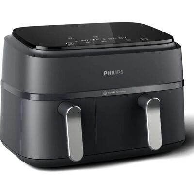 Philips NA351/00 - Musta, Hopea - Kuuma ilmast fryer Philips NA351/00 - Musta, Hopea - Kuuma ilmast fryer