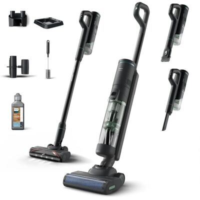 Philips XW7263/11 - Μαύρο - Συρόμενος 2-σε-1 ασύρματος ηλεκτρικός σκουπάκι Philips XW7263/11 - Μαύρο - Συρόμενος 2-σε-1 ασύρματος ηλεκτρικός σκουπάκι