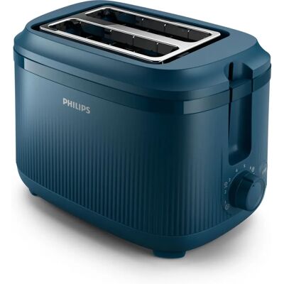 Philips HD2511/71 Toaster - 8 Scheiben, 900W, Blau Philips HD2511/71 Toaster - 8 Scheiben, 900W, Blau