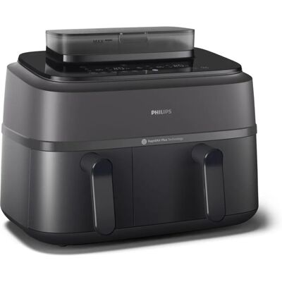 Philips NA550/00 - Fekete, Ezüst - Forró levegős fritőz Philips NA550/00 - Fekete, Ezüst - Forró levegős fritőz