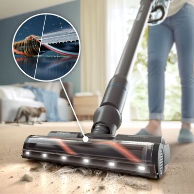 Philips XC8155/01 Aspirator de mână și mop electric 2-în-1 albastru - Aspirator Philips XC8155/01 Aspirator de mână și mop electric 2-în-1 albastru - Aspirator