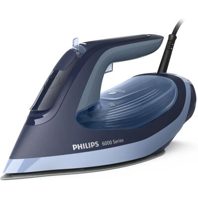 Żelazko parowe Philips DST6120/20 - Płyta SteamGlide Plus - 2600 W - Niebieskie Żelazko parowe Philips DST6120/20 - Płyta SteamGlide Plus - 2600 W - Niebieskie