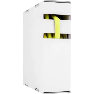 Hongshang 211154248 Gaine thermorétractable jaune - Tube rétractable sans colle Hongshang 211154248 Gaine thermorétractable jaune - Tube rétractable sans colle