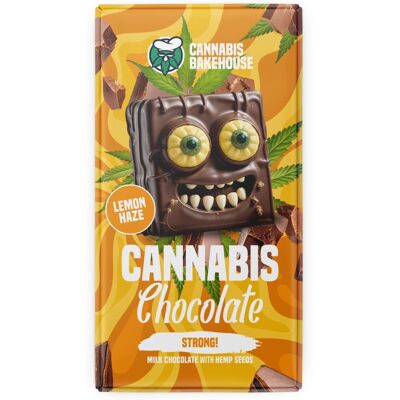 Cannabis Bakehouse Lemon Haze Milk Chocolate Bar - Chocolate Bar Cannabis Bakehouse Lemon Haze Milk Chocolate Bar - Chocolate Bar