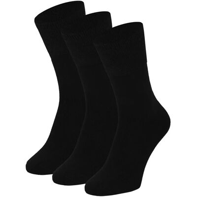 APOLLO - Bamboo - Schwarz - 39-42 - Diabetessocken APOLLO - Bamboo - Schwarz - 39-42 - Diabetessocken