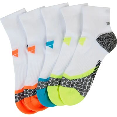 Xtreme Sockswear Hardloopsokken - Multi White - Ondersteunend Xtreme Sockswear Hardloopsokken - Multi White - Ondersteunend