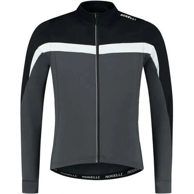 Rogelli Modell - Graues Radtrikot für Race Fit Rogelli Modell - Graues Radtrikot für Race Fit
