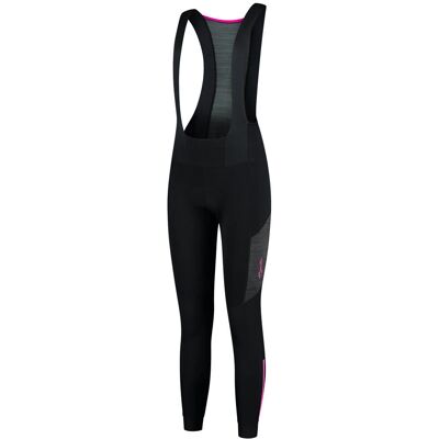 Rogelli Dames Fiets Bib Tights - Power Gel - Zwart/Pink - M Rogelli Dames Fiets Bib Tights - Power Gel - Zwart/Pink - M