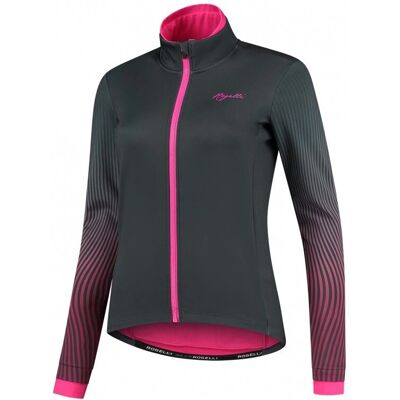 Rogelli Winterjacke Vivid - Grau-Rosa, S Rogelli Winterjacke Vivid - Grau-Rosa, S