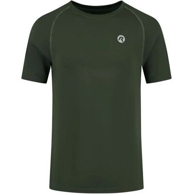 T-Shirt Essential Vert Rogelli pour homme - Publicité T-Shirt Essential Vert Rogelli pour homme - Publicité