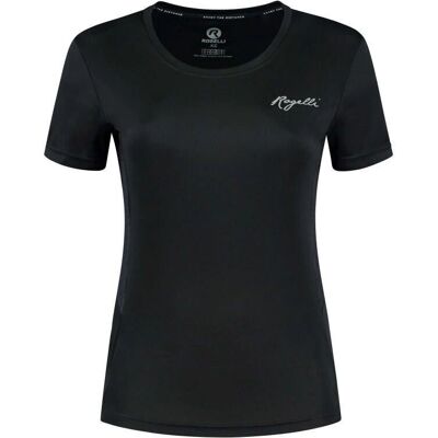 Rogelli Core Schwarzes Laufshirt - Sportbekleidung Rogelli Core Schwarzes Laufshirt - Sportbekleidung