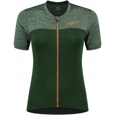Rogelli XS Zielony/Pomarańczowy Koszulka rowerowa - Koszulka rowerowa Rogelli XS Zielony/Pomarańczowy Koszulka rowerowa - Koszulka rowerowa