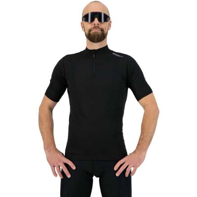 Rogelli Core Schwarzes Radtrikot - Radtrikot Rogelli Core Schwarzes Radtrikot - Radtrikot