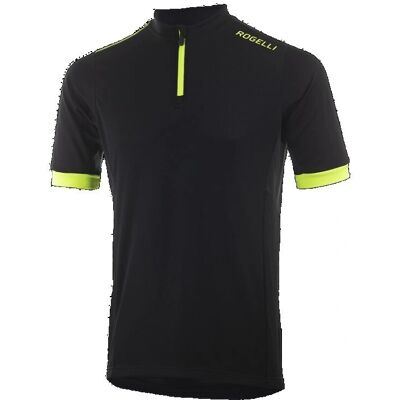 Rogelli Core 2.0 km Kinder Fahrradtrikot - Schwarz/Fluor Rogelli Core 2.0 km Kinder Fahrradtrikot - Schwarz/Fluor