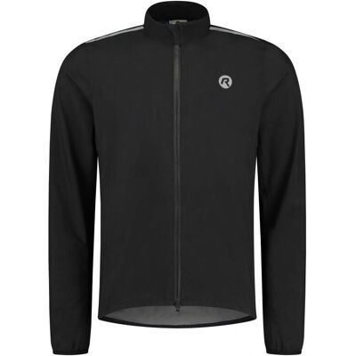 Rogelli Schwarze wasserdichte Fahrrad Regenjacke - Regenfest & Winddicht Rogelli Schwarze wasserdichte Fahrrad Regenjacke - Regenfest & Winddicht