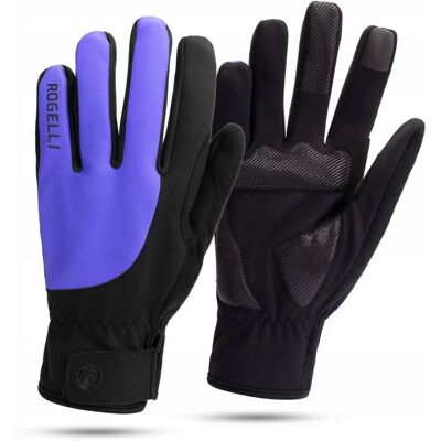 Rogelli XL Rękawice Rowerowe - Softshell Wodoodporne i Wiatroodporne - Niebieskie Rogelli XL Rękawice Rowerowe - Softshell Wodoodporne i Wiatroodporne - Niebieskie