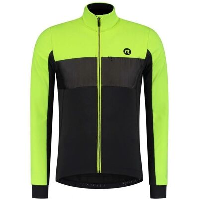 Rogelli attq vinterscykeljacka - Svart Gul - S Rogelli attq vinterscykeljacka - Svart Gul - S
