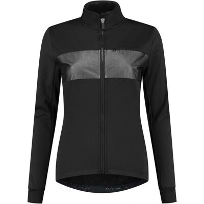 Rogelli Attq Schwarze Winterradjacke - Winddicht, Wasserdicht Rogelli Attq Schwarze Winterradjacke - Winddicht, Wasserdicht