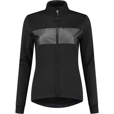 Czarna zimowa kurtka rowerowa Rogelli attq - Kurtka rowerowa Czarna zimowa kurtka rowerowa Rogelli attq - Kurtka rowerowa