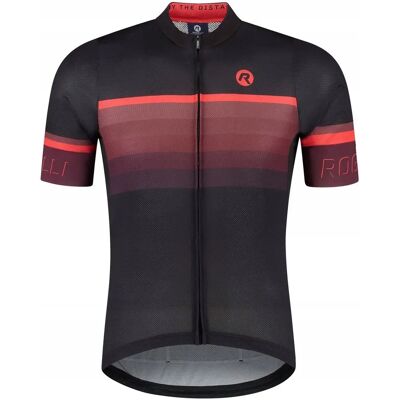 Rogelli - HERO II - Schwarz - Rot - Radtrikot Rogelli - HERO II - Schwarz - Rot - Radtrikot