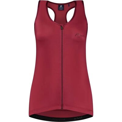 Rogelli Abbey II Damen-Radweste - Kirsche - XL Rogelli Abbey II Damen-Radweste - Kirsche - XL