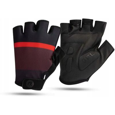 Rogelli - Hero 2 - Czarny/Czerwony - XXL - Rękawiczki rowerowe Rogelli - Hero 2 - Czarny/Czerwony - XXL - Rękawiczki rowerowe