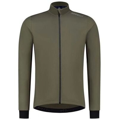 Rogelli Core Grüne Fahrradtrikot - Langarm - Frühling & Herbst Rogelli Core Grüne Fahrradtrikot - Langarm - Frühling & Herbst