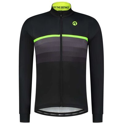 Rogelli Sort-Fluor Hero II Cykeljakke - Vindtæt Softshell Rogelli Sort-Fluor Hero II Cykeljakke - Vindtæt Softshell