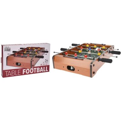 Tender Toys Tafelfvoetbal - Houten Kindervoetbal - 12 Spelers Tender Toys Tafelfvoetbal - Houten Kindervoetbal - 12 Spelers