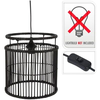 VidaXL H&S Závěsné Svítidlo - Černé - Závěsná Lampa VidaXL H&S Závěsné Svítidlo - Černé - Závěsná Lampa
