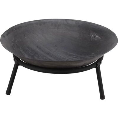 Pro Garden Gietijzeren Vuurschaal - 50cm - Zwart - Buitenhaard Pro Garden Gietijzeren Vuurschaal - 50cm - Zwart - Buitenhaard